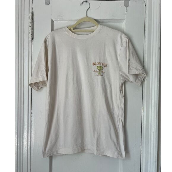 MARGARITAVILLE white Shirt Sailfish Lounge It's 5 O'clock Somewhere t shirt SZ m - Picture 6 of 7